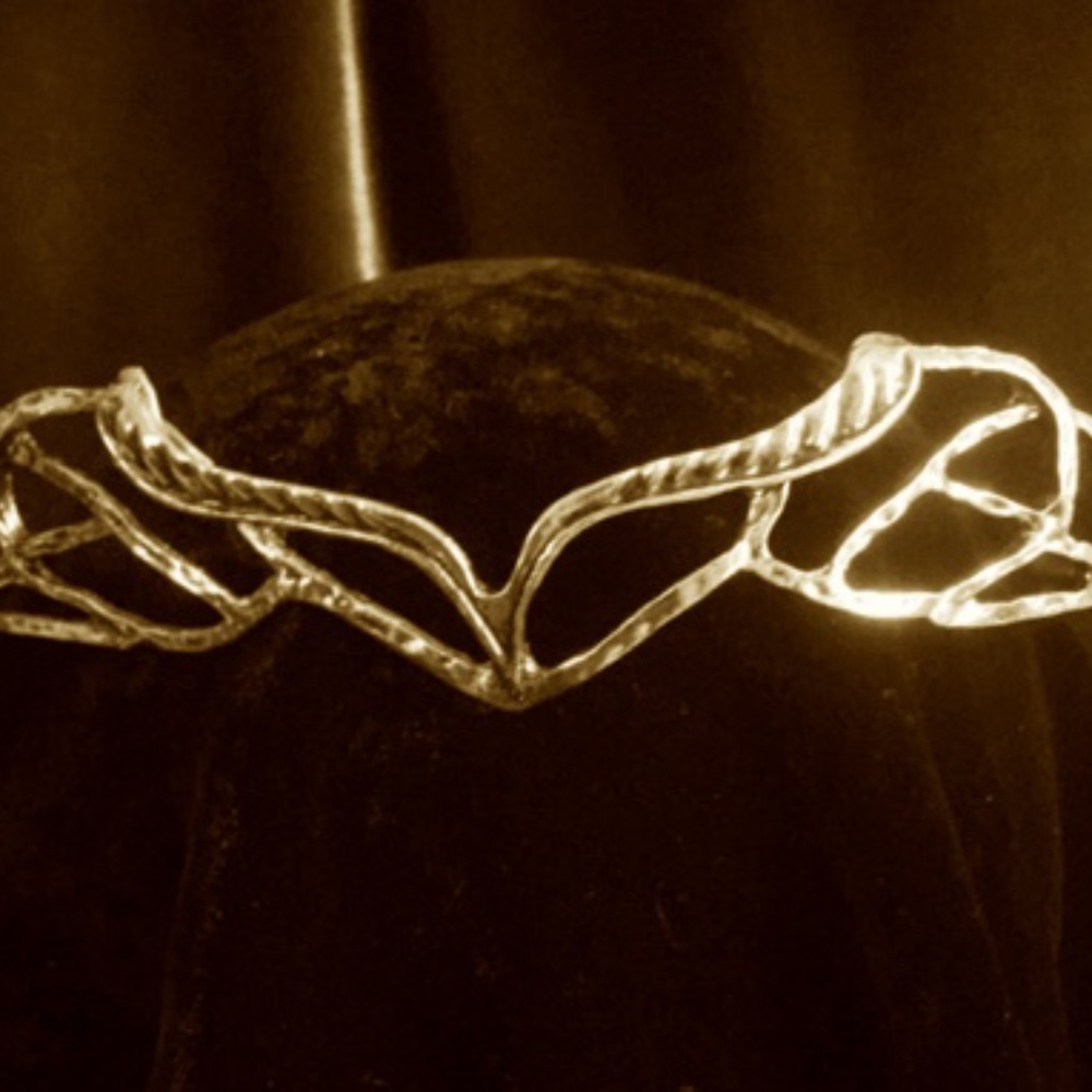 Elrond tiara galadriel crown gold
